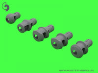 1/72 Master Model Muzzle brakes for 7.5cm PaK/KwK/StuK 40 (5 types) - MPM Hobbies