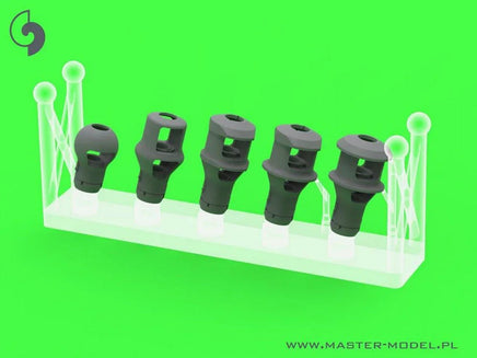 1/72 Master Model Muzzle brakes for 7.5cm PaK/KwK/StuK 40 (5 types) - MPM Hobbies