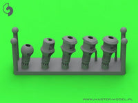 1/72 Master Model Muzzle brakes for 7.5cm PaK/KwK/StuK 40 (5 types) - MPM Hobbies