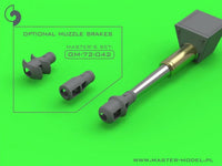 1/72 Master Model Sturmhaubitze 42 - 10.5 cm StuH 42 L/28 gun barrel with resin muzzle brake and mantlet - MPM Hobbies