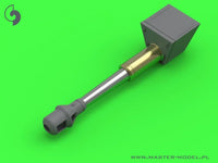 1/72 Master Model Sturmhaubitze 42 - 10.5 cm StuH 42 L/28 gun barrel with resin muzzle brake and mantlet - MPM Hobbies