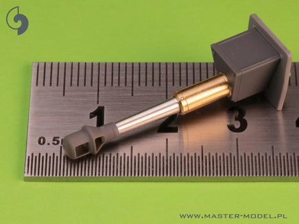 1/72 Master Model Sturmhaubitze 42 - 10.5 cm StuH 42 L/28 gun barrel with resin muzzle brake and mantlet - MPM Hobbies