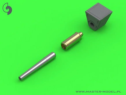 1/72 Master Model Sturmhaubitze 42 - 10.5 cm StuH 42 L/28 gun barrel with resin mantlet (version with straight barrel WITHOUT muzzle brake) - MPM Hobbies