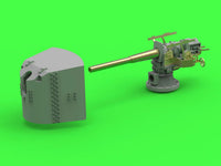 1/350 Master Model SMS Emden - 105 cm SK L/40 guns - (resin PE and turned parts) - (6pcs shielded and 4pcs open mount)