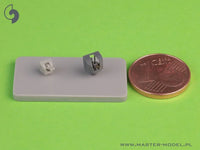 1/350 Master Model French Light Cruiser Marseillaise armament - 152mm (9pcs), 90mm (8pcs), 13,2mm (8pcs) barrels with resin mounts (for Trumpeter kit)