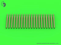 1/700 Master Model IJN 14 cm/50 (5.5in) 3rd Year Type barrels - for turrets with blastbags (20pcs) - most early IJN battleships and cruisers