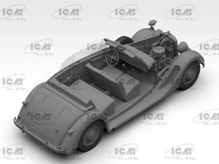 1/35 ICM Typ 320 (W142) Cabriolet - WWII German Staff Car 35540 - MPM Hobbies