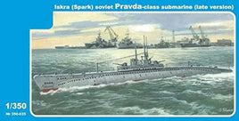 1/350 Mikro Mir Iskra Spark Soviet Pravda Class Submarine Late Version
