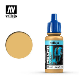 Vallejo Mecha Color Sand Yellow 17ml 69033 - MPM Hobbies