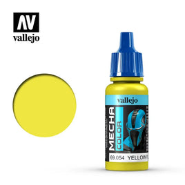 Vallejo Mecha Color Yellow Fluorescent 17ml 69054 - MPM Hobbies