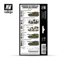 Vallejo 17ml Set of 8 MERDC Camo Colors - 71202