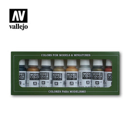 Vallejo Set of 8 (17ml) Metallic Colors - 70118