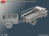 1/35 Miniart G7107 1.5t 4x4 Cargo Truck w/Ben Hur Trailer