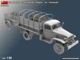 1/35 Miniart G7107 1.5t 4x4 Cargo Truck w/Ben Hur Trailer
