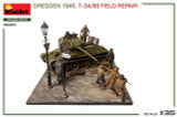 1/35 Miniart Dresden 1945. T-34/85 FIELD REPAIR. BIG SET