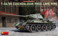 1/35 Miniart T-34/85 Czechoslovak Prod LATE Plastic Model Kit