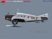 1/48 Miniart Junkers F13 with Winter Ski. Early Prod