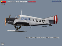1/48 Miniart Junkers F13 with Winter Ski. Early Prod