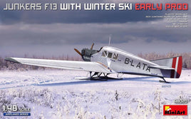 1/48 Miniart Junkers F13 with Winter Ski. Early Prod