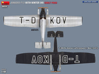 1/48 Miniart Junkers F13 with Winter Ski. Early Prod