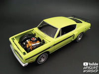 1/25 MPC 1969 Plymouth Barracuda Plastic Model Kit