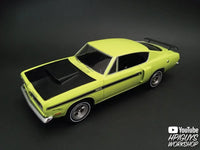 1/25 MPC 1969 Plymouth Barracuda Plastic Model Kit