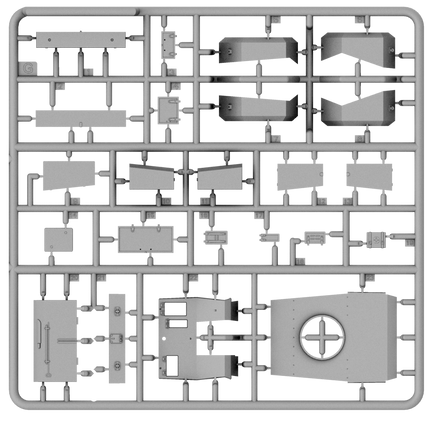 1/35 IBG Model Otter Light Reconnaissance Car 35019