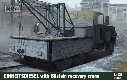 1/35 IBG Model Einheitsdiesel with Bilstein Recovery Crane 35006