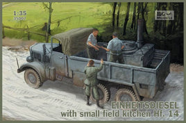 1/35 IBG Models Einheitsdiesel with Small Field Kitchen Hf. 14 35007