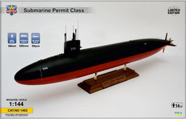 1/144 Modelsvit USS Permit (SSN-594) Submarine Model Kit