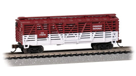 N Bachmann 40' Stock Car - Canadian National #175019 - 71564 - MPM Hobbies