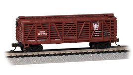 N Bachmann 40' Stock Car - Pennsylvania Railroad #128781 - 71566 - MPM Hobbies
