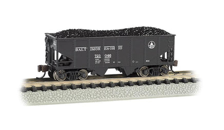 N Bachmann Baltimore & Ohio #723046 - USRA 55 Ton 2 Bay Hopper 19556 - MPM Hobbies