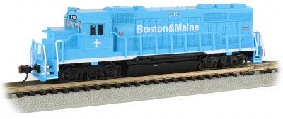 N Bachmann Boston & Maine #313 GP40 - 63564 - MPM Hobbies