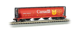 N Bachmann Canada Grain - 4 Bay Cylindrical Grain Hopper 19181 - MPM Hobbies