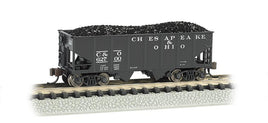 N Bachmann Chesapeake & Ohio - USRA 55 Ton 2 Bay Hopper 19555 - MPM Hobbies