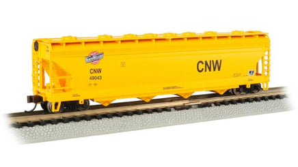 N Bachmann Chicago & North Western #49043 - ACF 50' 4-bay Center-Flow Hopper 17567 - MPM Hobbies