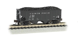 N Bachmann Clinchfield - USRA 55 Ton 2 Bay Hopper 19554 - MPM Hobbies