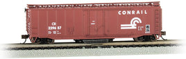 N Bachmann Conrail #229657 - Track Cleaning 50' Plug-Door Boxcar 16369 - MPM Hobbies