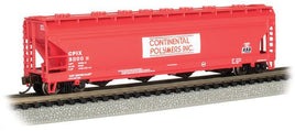 N Bachmann Continental Polymers #3000 - ACF 50' 4-bay Center-Flow Hopper 17562 - MPM Hobbies