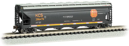 N Bachmann Kansas City Southern #286476 - ACF 56' 4-Bay Center Flow Hopper 17556 - MPM Hobbies