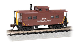 N Bachmann Lackawanna #889 - Northeast Steel Caboose 16868 - MPM Hobbies