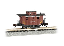 N Bachmann Pennsylvania Lines - Old Time Bobber Caboose 15754 - MPM Hobbies