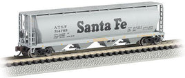 N Bachmann Santa Fe - 4 Bay Cylindrical Grain Hopper 19152 - MPM Hobbies