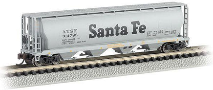 N Bachmann Santa Fe - 4 Bay Cylindrical Grain Hopper 19152 - MPM Hobbies