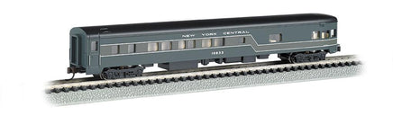 N Bachmann Scale New York Central - 85' Smooth-Side Observation 14355 - MPM Hobbies