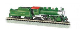 N Bachmann Scale Southern (Green) - Prairie 2-6-2 Locomotive and Tender 51572 - MPM Hobbies