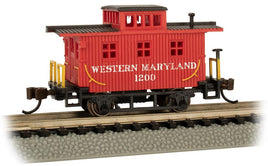 N Bachmann Western Maryland #1200 - Old Time Bobber Caboose 15755 - MPM Hobbies