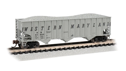N Bachmann Western Maryland #63894 - Beth Steel 100 Ton Hopper 18757 - MPM Hobbies