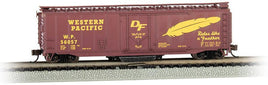 N Bachmann Western Pacific #56057 - Track Cleaning 50' Plug-Door Boxcar 16367 - MPM Hobbies